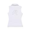 MALBON GOLF M Script Sleeveless White (Woman)