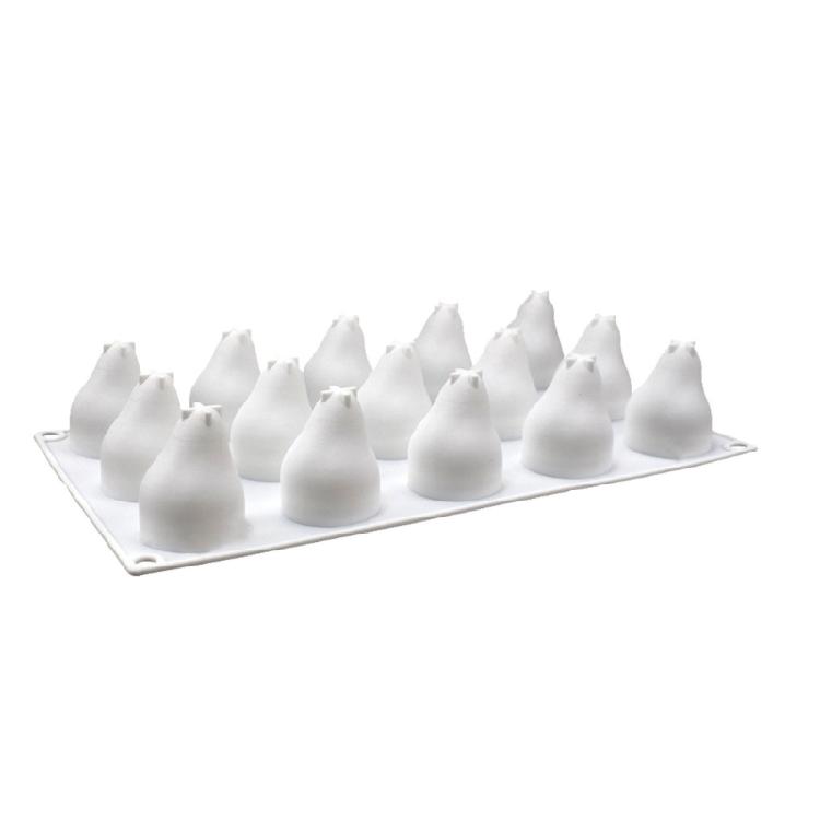 Flexible Baking Molds With 15/12 Fruit Designs Suitable For Chocolate Making Candle Crafting And Dessert Preparation