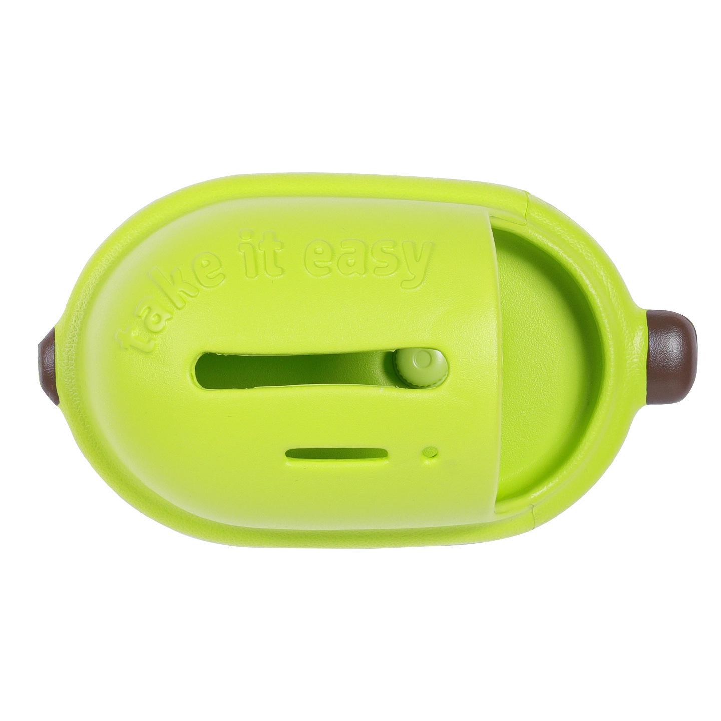 

Waterproof Banana Suction Cup Tissue Box - Wall-Mounted, Punch-Free, for Home or Bathroom. зелёный