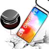Coque de protection - PROSHOP - Samsung Galaxy A52 5G - Souple - Anti-choc - Transparent-rouge