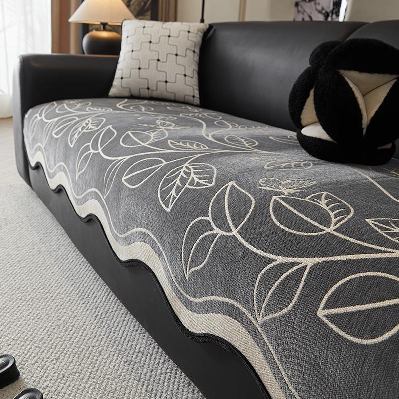 Irregular Special-Shaped Sofa Cushion, Universal In All Seasons, Non-Slip And Dirt-Resistant Seat Cushion New Straight Sofa Cover Cover Cloth