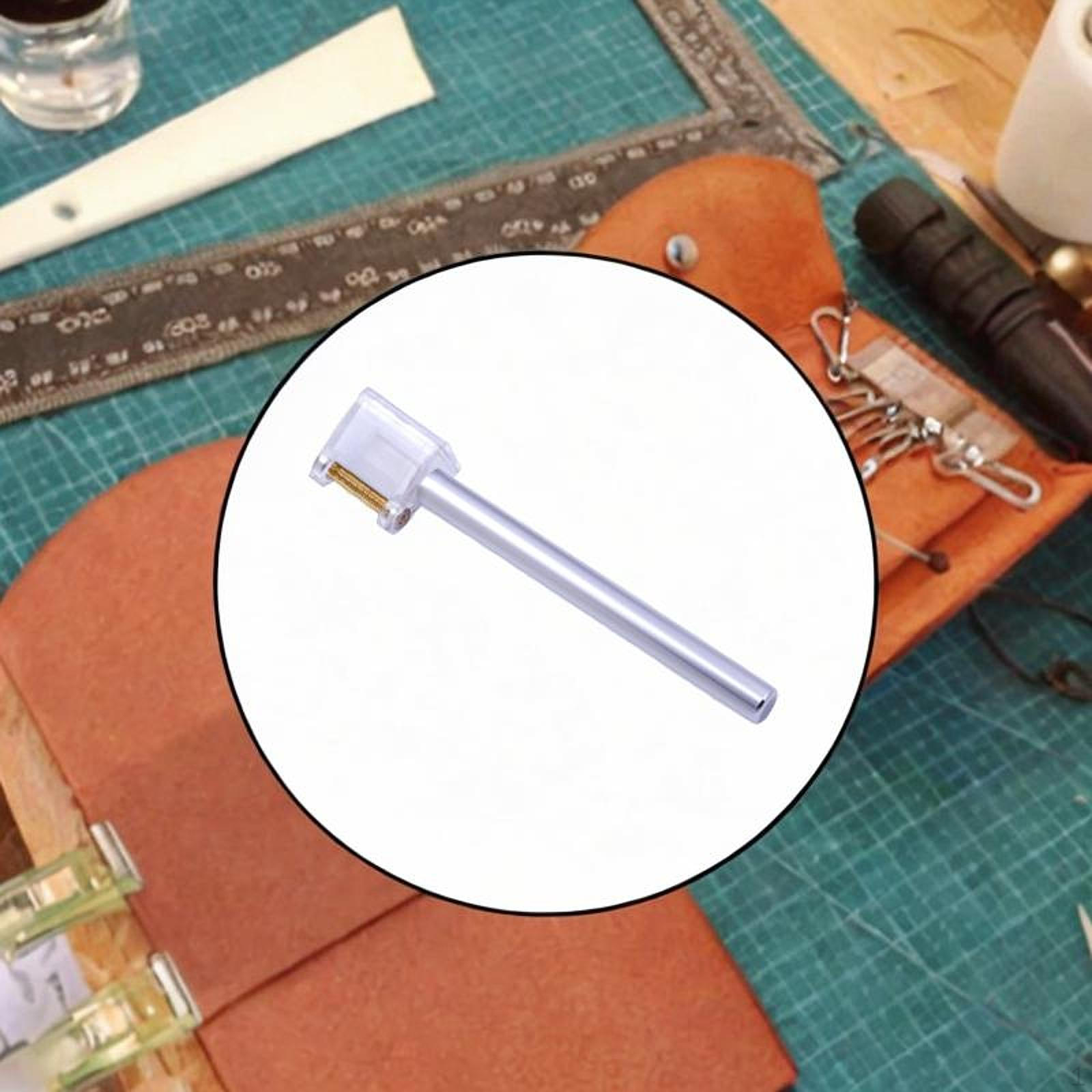 

Кожаный ремесленный краситель ручка-роллер ручка, ручная работа своими руками, ручная обработка маслом Argent