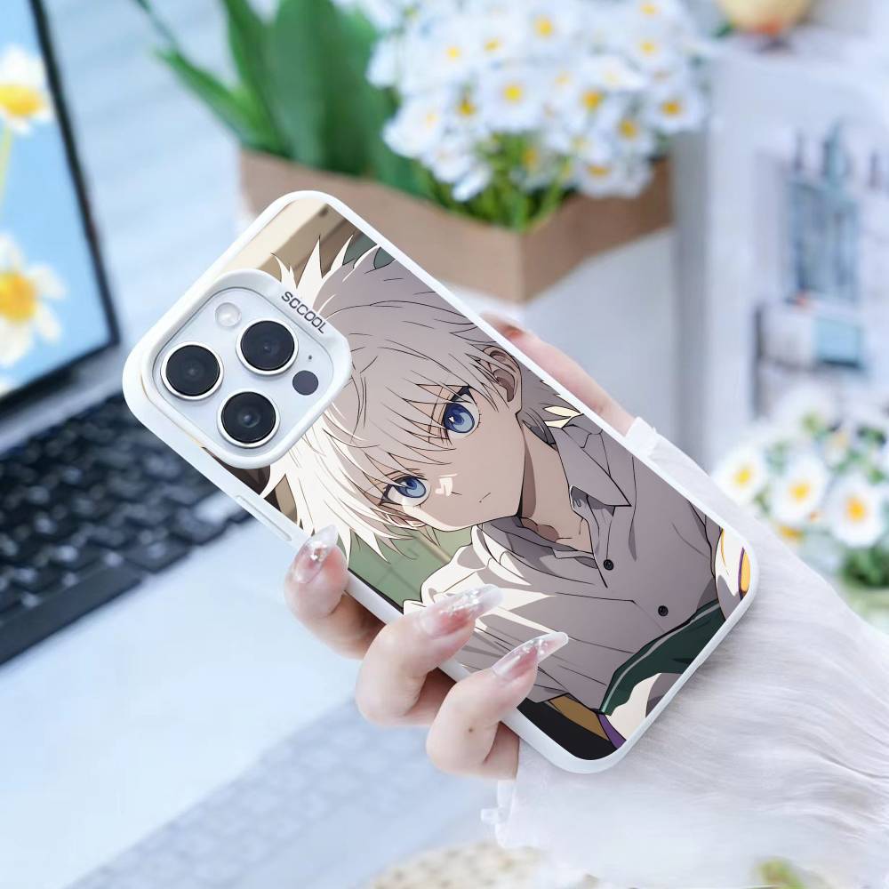D-Killua Zoldyck H-Hunter X Hunter Phone Case For iPhone 17,16,15,14,13,12,Pro MAX Black Matte Shockproof Cover