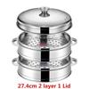 Stainless Steel Steamer Fish Steamed Stuffed Bun Rack Kitchen Tools Multilayered Insert With Holder Instant Pot Steamer Basket