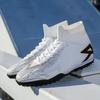 Foreign trade new high-top football shoes youth long nails broken nails training sports grass shoes large size men's and women's shoes