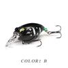 Wobblers 3D Eyes Fish Popper Bass Tackle Hard Plastic Bait Deep Diving Crankbait Fishing Lures