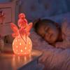 3D Printing Fairy Girl Figurine Hollow-out Desktop Ornaments Decorative Fairy Candlestick  Room