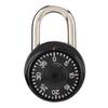 Dial Combination Lock Waterproof Heat Treatment Hardened Steel Security Padlock for Gym