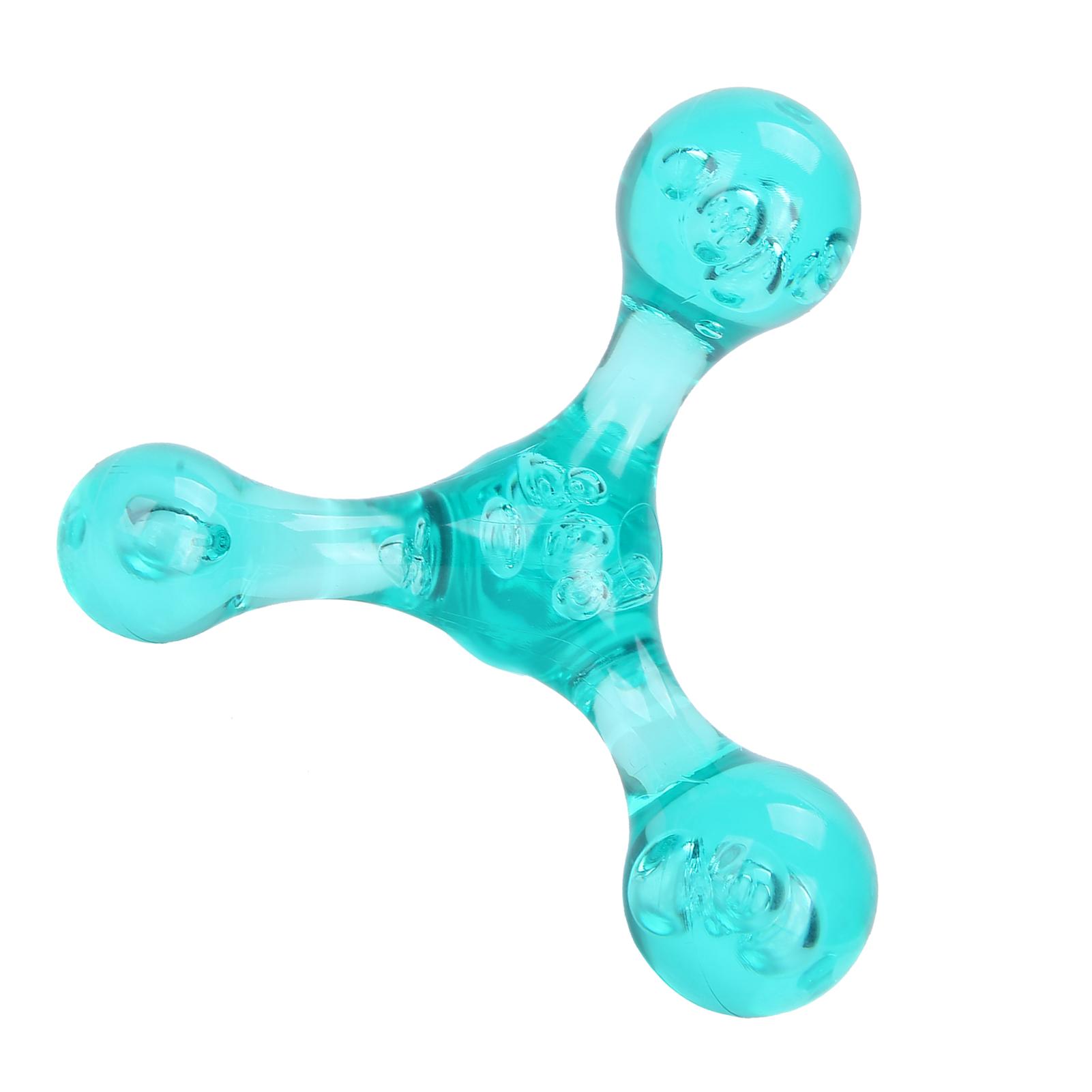 

Mini Handheld Ball Massager Portable Manual Neck Waist Leg Foot Hand MassagerGreen зелёный