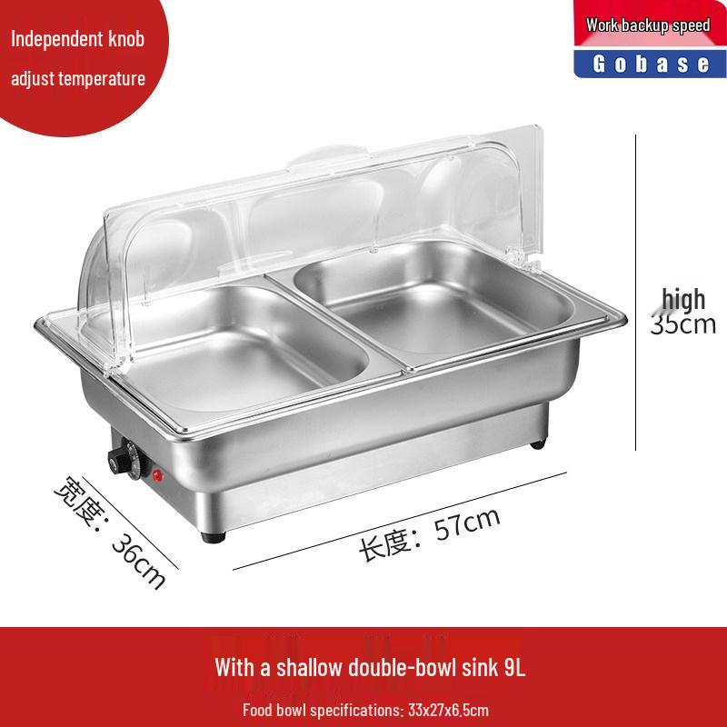Commercial Stainless Steel Electric Buffet Warmer