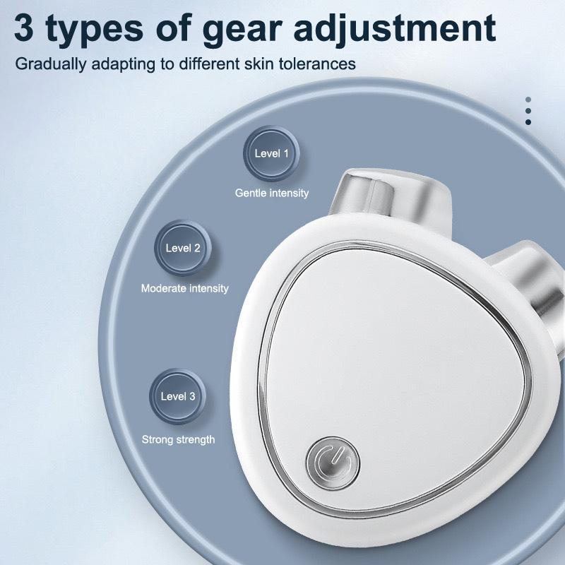 Massageador Microcorrente para Lifting Facial - Mini Dispositivo Lift, Massageador Facial Elétrico com 3 Velocidades
