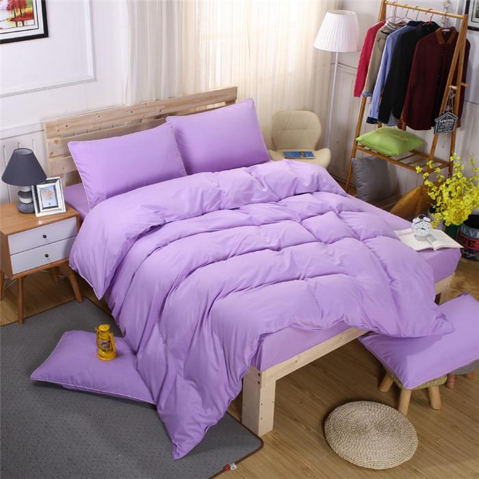  Home Textile Bedding Simple Fresh Air Cotton Set Of 3 /4pcs Bed Linings Duvet Cover Set