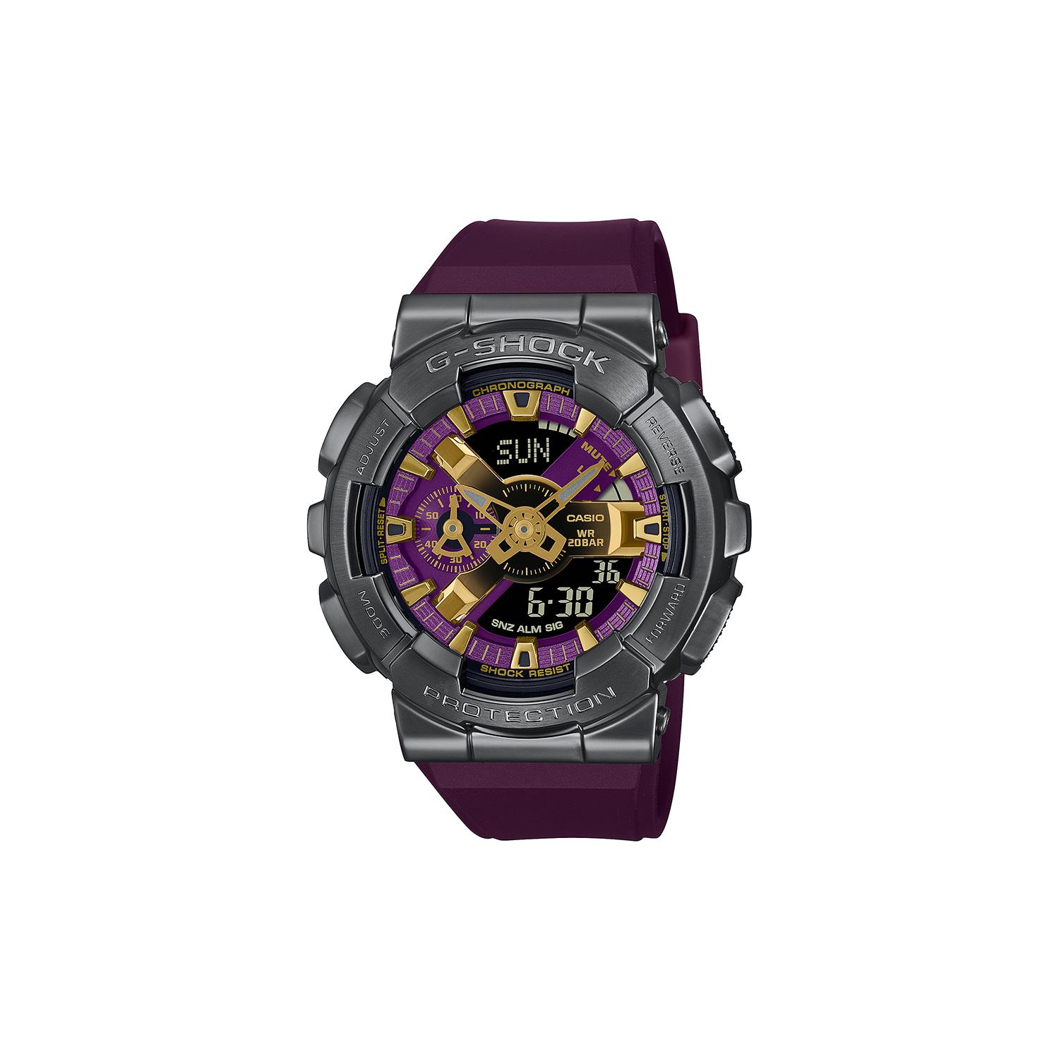 CASIO Men Full Metal Series 51.9mm Purple Watch GM-110CL-6APR [Noble Purple]GM-110C L-6