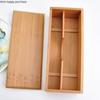 Bamboo Wood Cutlery Storage Box Household Kitchen Tools Restaurant Storage Knife and Fork Chopsticks Box Western Tableware Boxes