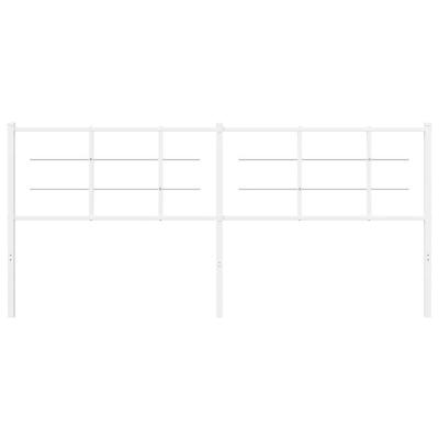 Replacement Headboard Metal White 200 Cm