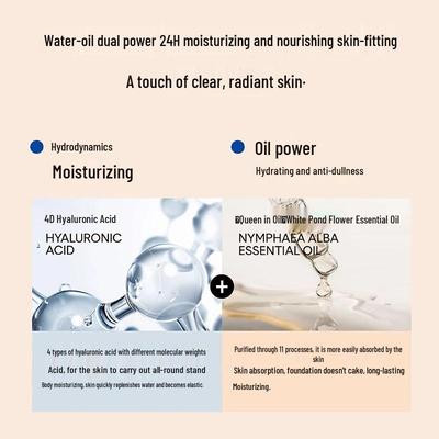 DEYI Morning Mist Foundation Sample Card
