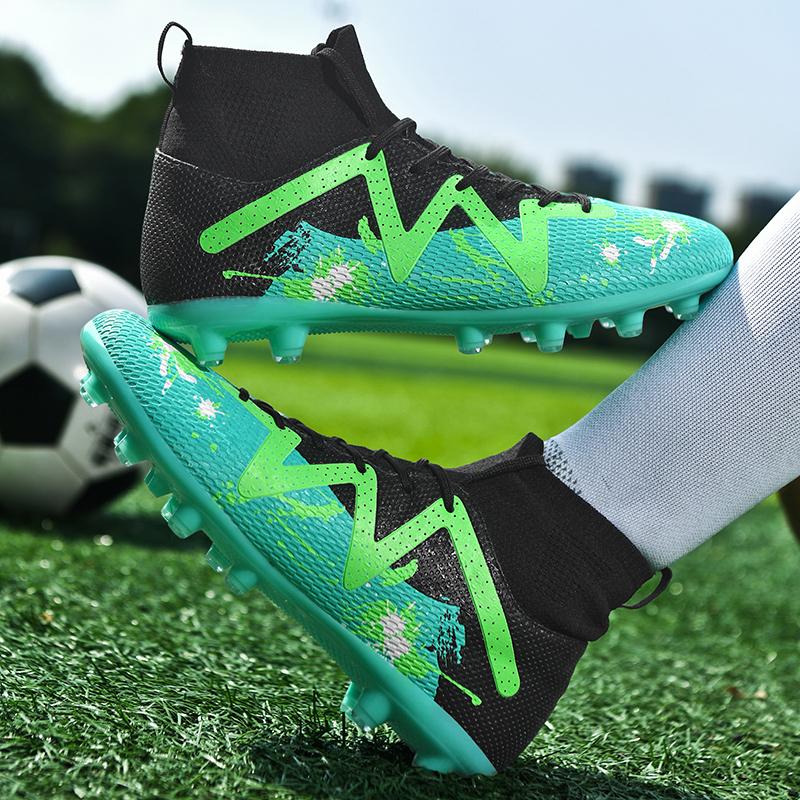Мужские футбольные бутсы с высоким берцем — фото 15