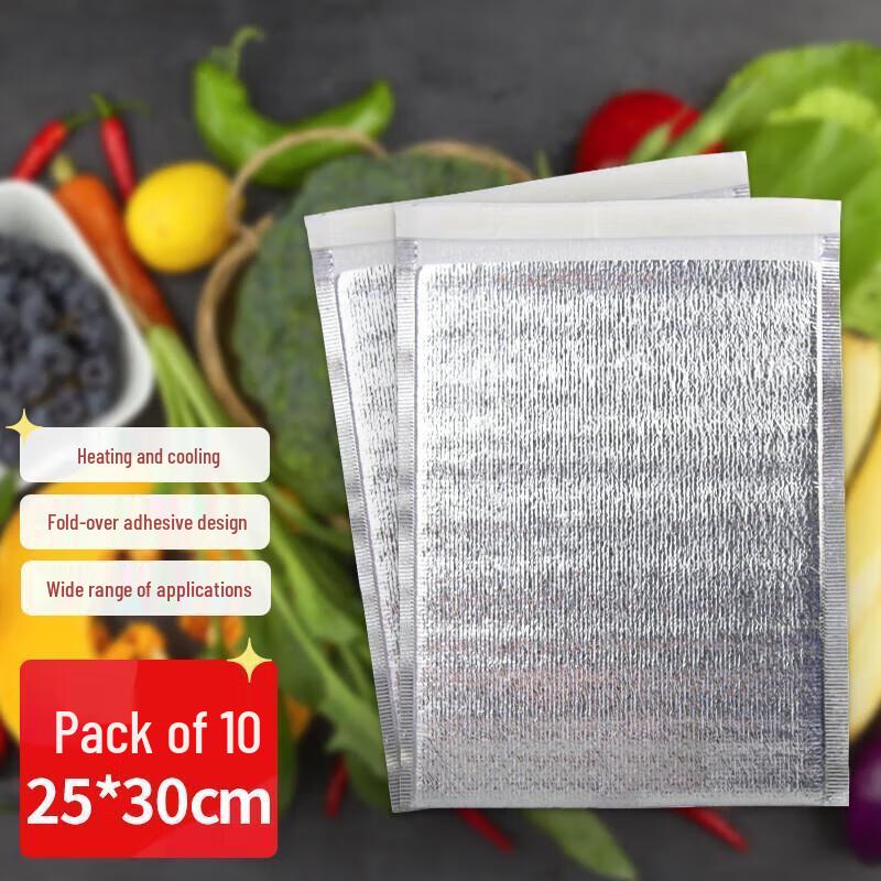 

JingJingRS Small Insulated Cooler Bags (10-Pack)