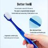 Oripurus Wide Head Soft Bristle Toothbrush 3-Pack