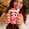 Cute Christmas Funny Face Changing Stress Toy