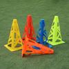 10Pcs 23cm Football Traffic Marker Cones Set for Basketball, Indoor Outdoor Game