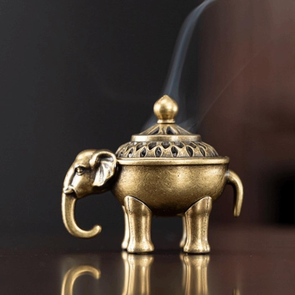 Metal Incense Holder Elephant Incense Rack New Incense Burner Home Decor