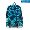 Popular Novelty Cool Scale Squama Student School Bags Unisex 3D Print Oxford Waterproof Notebook Multifunction Travel Backpacks