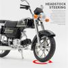 1/10 JiaLing JH-70 Legierung Klassisches Rennmotorrad Diecasts Simulation Metall Street Sportmotorrad Modell Kinderspielzeug Geschenk