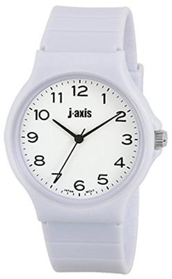 J-Axis Simple Plastic Watch TCG59-W White