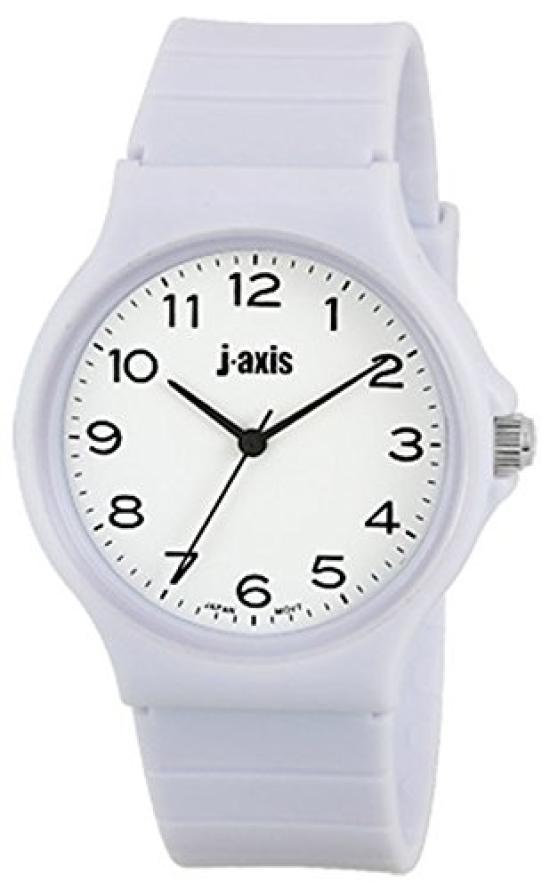 

Simple Plastic Watch White [J-Axis] TCG59-W