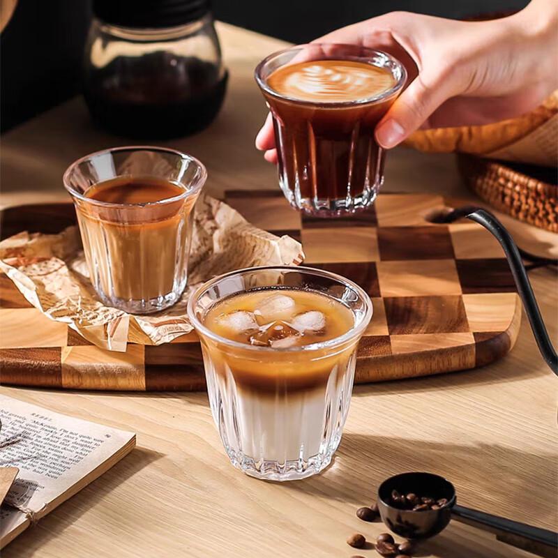 Zhaoran 160ml Tempered Glass Coffee Cup