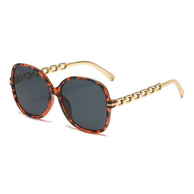 2026 UV Protection Hong Kong Style Oversized Round Sunglasses for Women and Men - Slimming & Stylish for Summer Driving