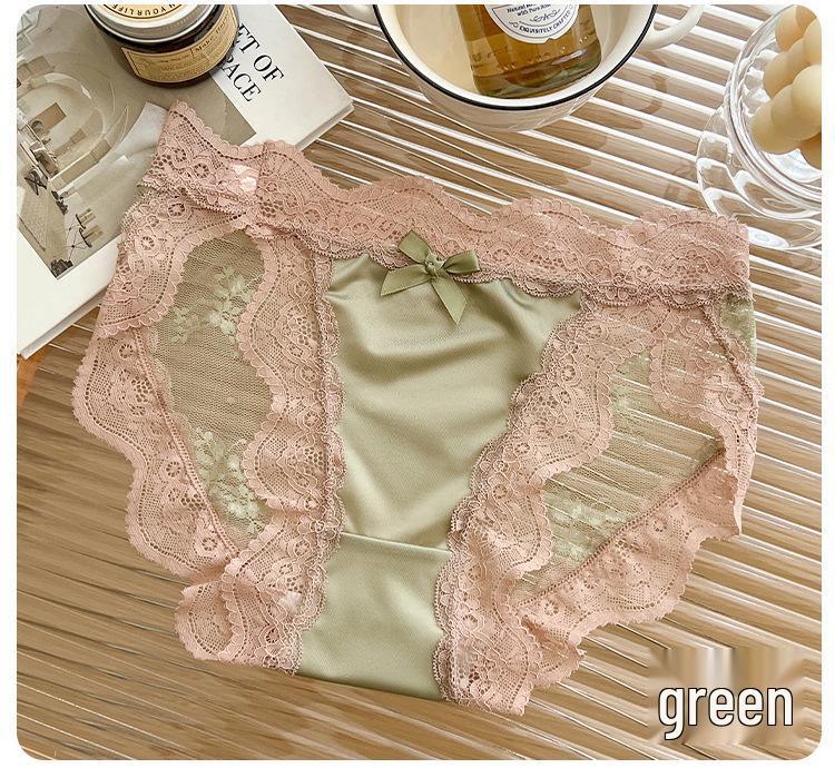 2025 Hüfttiefer French-Lace-Mesh-Slip für Damen - Sexy, Atmungsaktiv, Schritt aus reiner Baumwolle