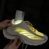 Single Net Breathable Pulse Shoes Women's Shoes Versatile Light Mecha Shoes Heightened Platform Sports and Leisure