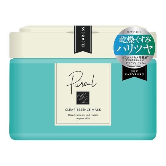 Pureal Pack Маска-эссенция Clear L Большой объем 28 штук для сияющей, подтянутой и блестящей кожи Маска для лица Маска-патч Увлажняющая Без глицерина