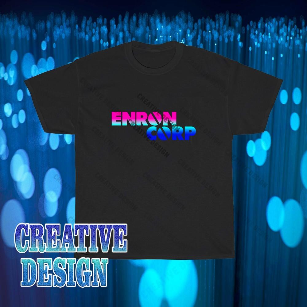 

Brand New Enron Company Logo T-Shirt Funny Size S to 5XL 4XL