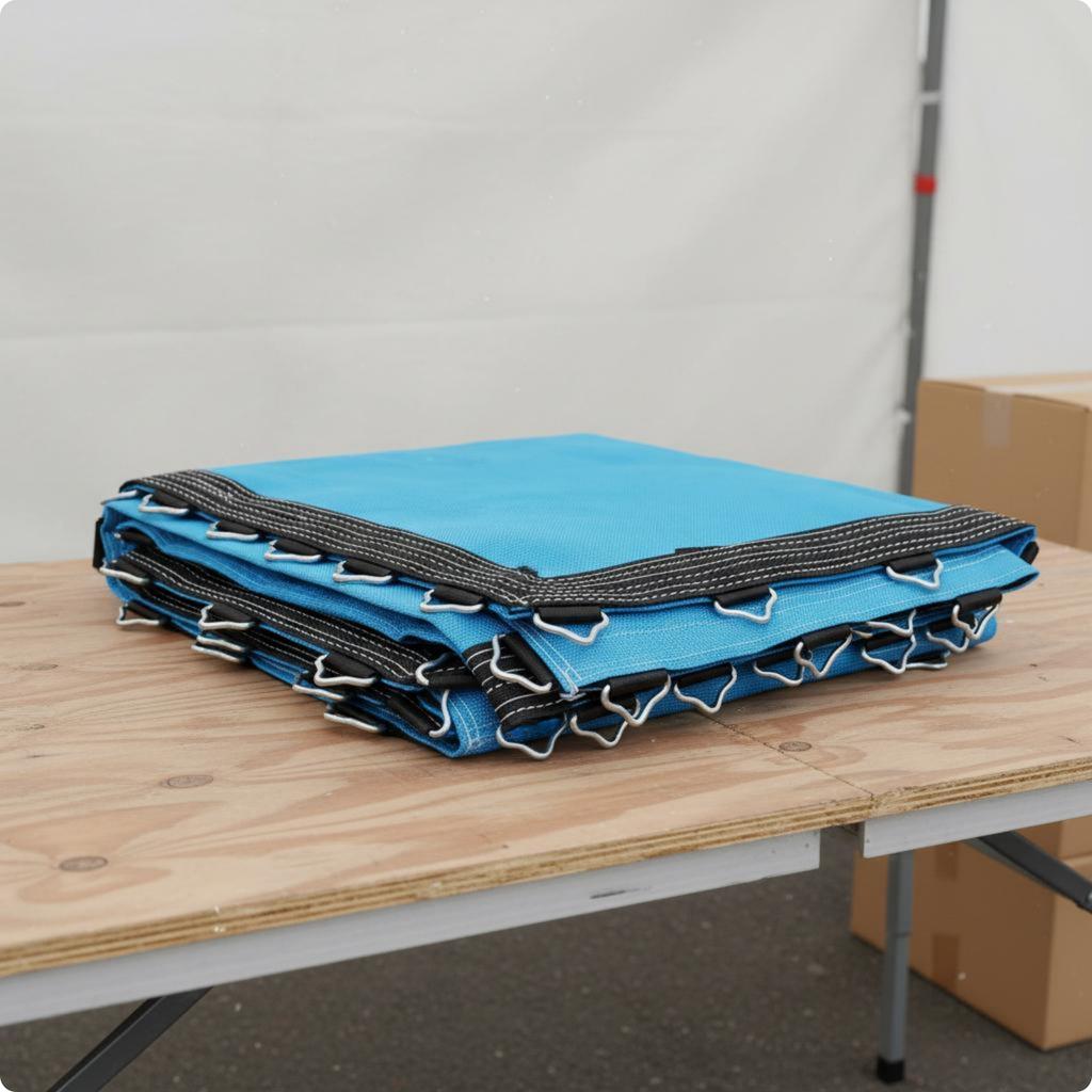 Trampoline Protective Barrier Elastic Trampoline Mesh Net Sports Equipment Wholesale Tear-Resistant For Indoor