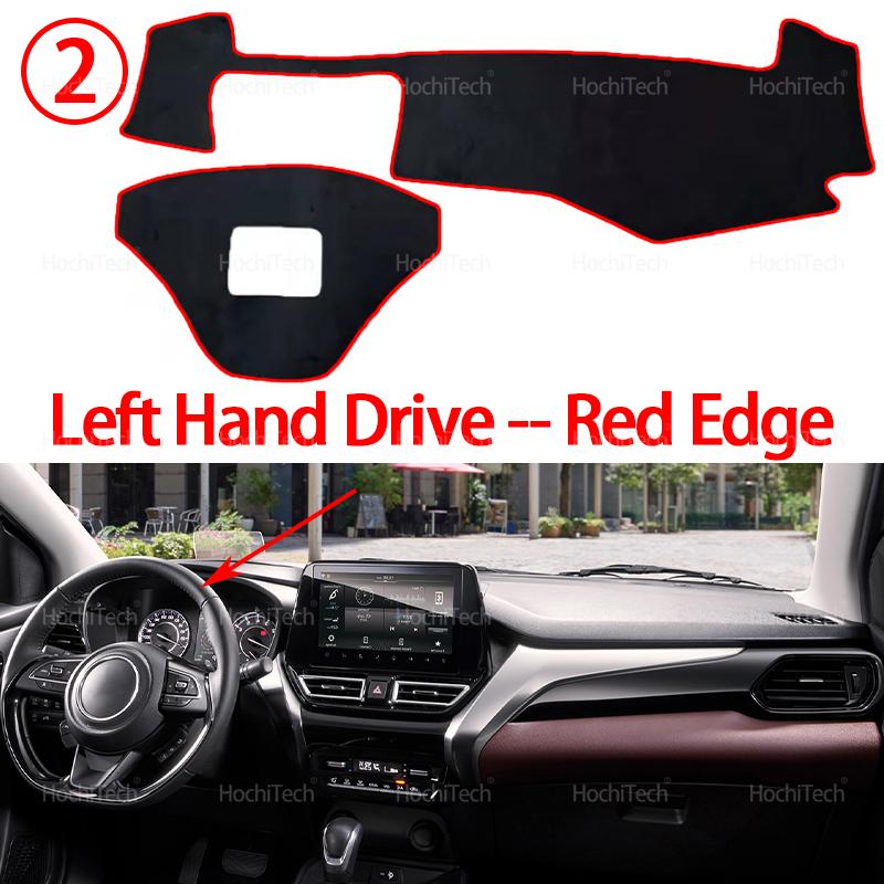 

For Suzuki FRONX Starlet Cross WDB3S WEB3S 2023 2024-Present Auto Dashboard Cover Dash Mat Board Pad Carpet Dashmat Anti-UV Mats