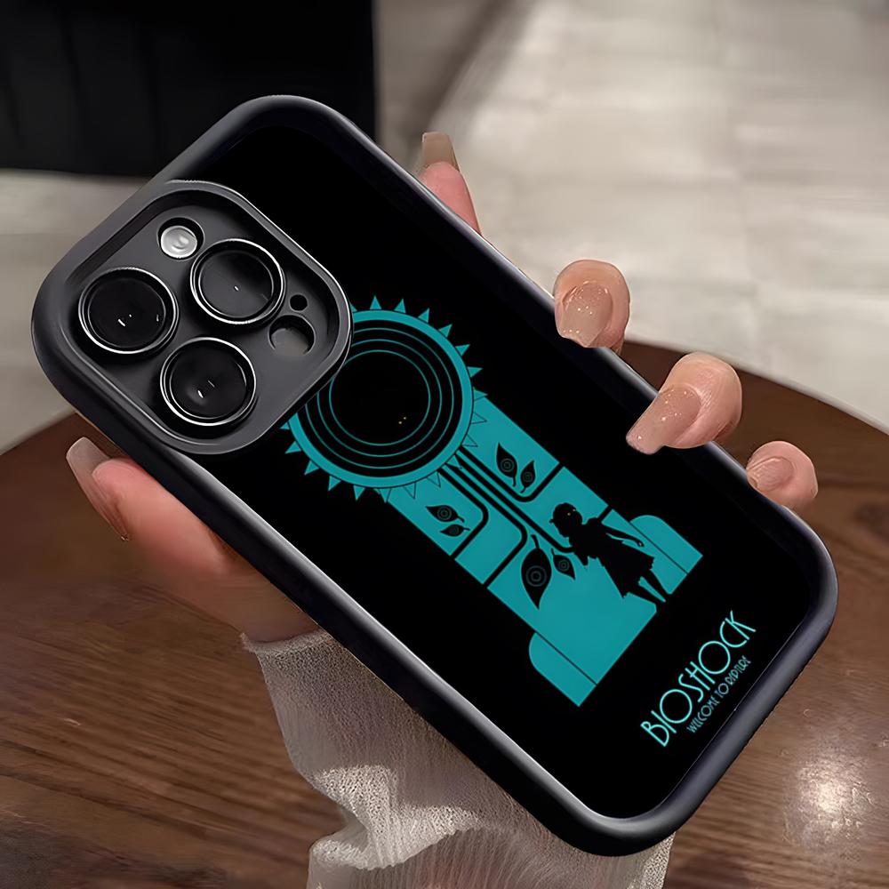 Game B-BioShock Phone Case For IPhone 17 Pro Max 15 Pro 16 14 Plus 12 13 Mini 11 Pro Shockproof Soft Cover