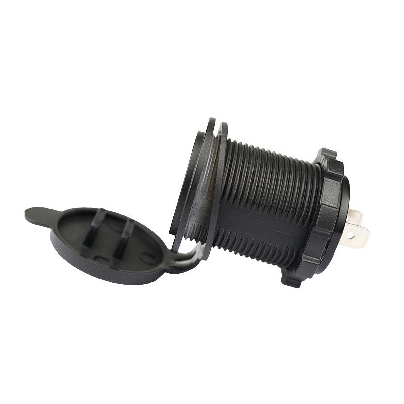 Universal Motorcycle Car Charger LED Light Dual USB Charger Power Socket 2.1A / 1A with USB Light for Motorbike USB Car Charger