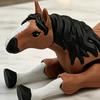 3D Printed Horse Figurine Movable Joints Simulation Horse Figure Stress Relief Articulated Animal Fidget Toy Desktop Decoration Ornament