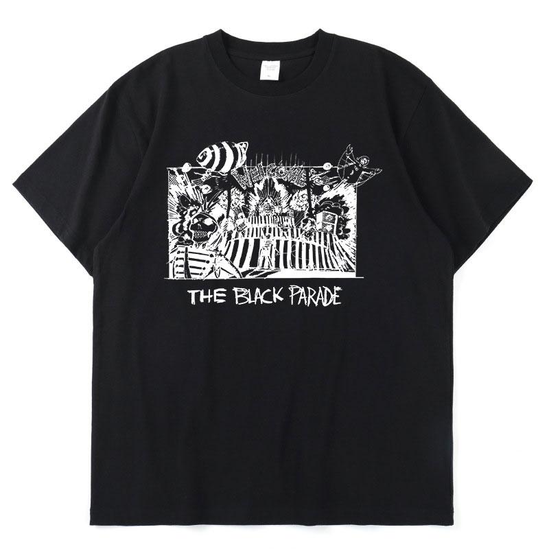 

My Chemical Romance Mcr Dead T-Shirt Black Parade Punk Emo Rock Band Футболки с принтом Летние винтажные спортивные футболки оверсайз
