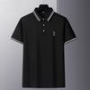 TrendHub Polo Shirt Men New High Quality Cotton Mens Short Sleeve Solid Color Embroidery Casual Polo Shirt