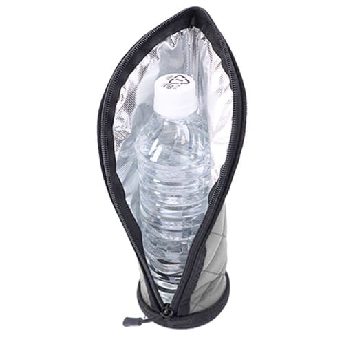 [monet fav] Water Bottle Cover, Plastic Bottle Cover Case, Plastic Bottle Holder, Heatstroke Prevention, Keeps Bottles Cool (Gray)