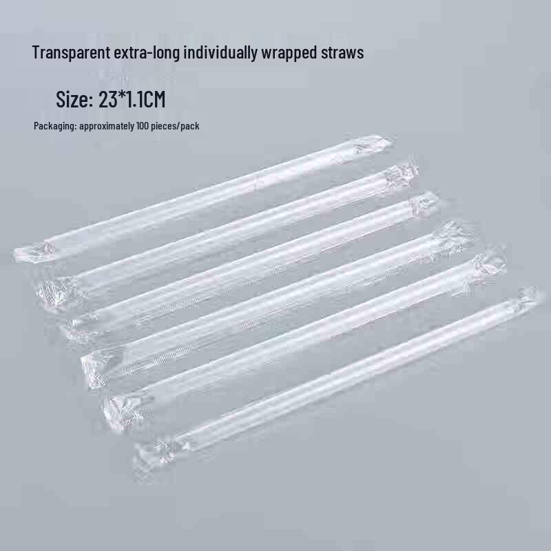 Xidian Individually Wrapped Bubble Tea Straws