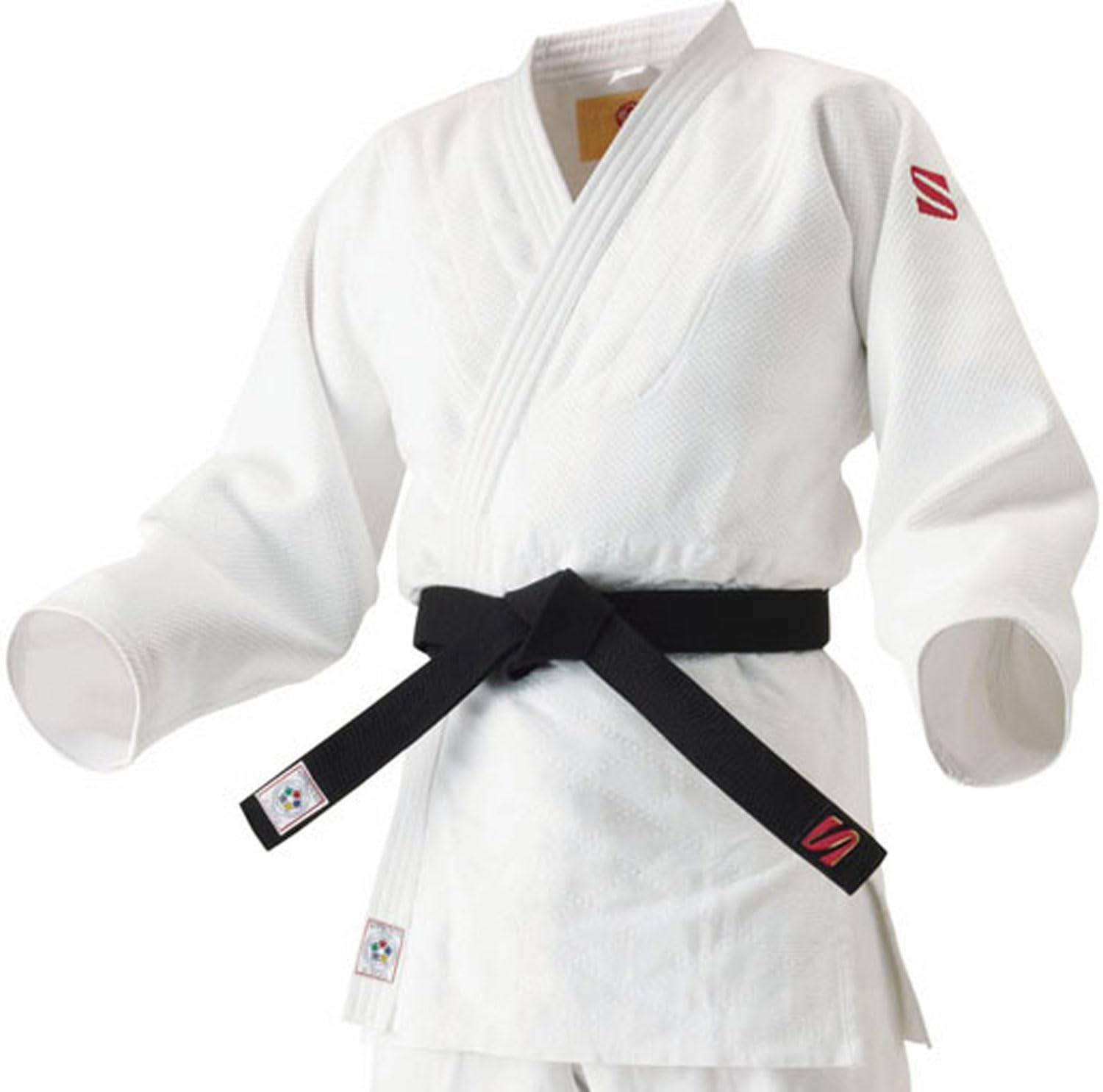 

Kuzakura Judo IJF All Japan Judo Federation Certified Judo Uniform (New Standard) Regular Size 6 Top Only JOEXC6 white білий