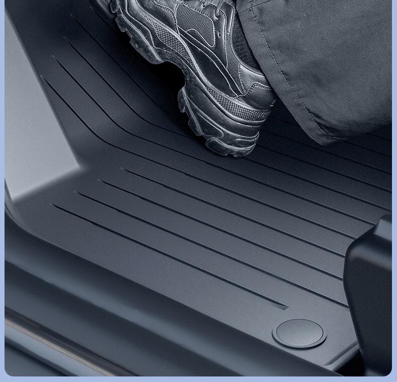 Tesla Model Y/3 Waterproof, Dirt-Resistant TPE Floor Mats - Easy to Clean, New Version
