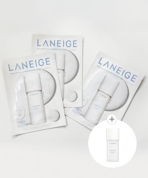 LANEIGE Cream Skin Milky Hydration Sheet Mask 33g x 3 NONE