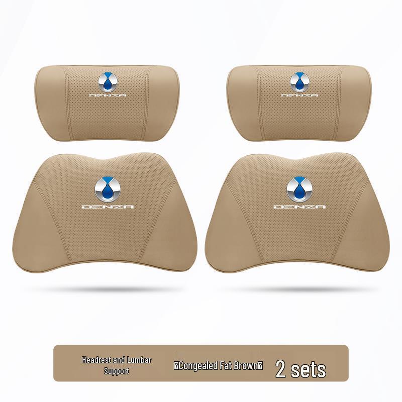 Cuscino in Memory Foam per Poggiatesta e Supporto Lombare Sedile Sportivo Denza N7
