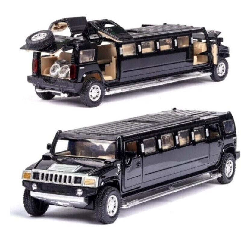 Extended Length Version Car Alloy Model Acousto Optic Can Open Door The